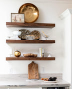 12-Pack 10 inch Floating Shelf Brackets, Hidden Shelf Bracket for Wood