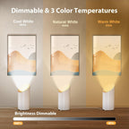Brightown 2 Pack Uplights Indoor Floor Can Lights with Remote and Timer