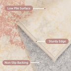 Area Rugs 8x10 for Living Room Bedroom, Modern Abstract Machine Washable Rug - Image 8