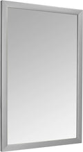 Amazon Basics Rectangular Wall Mount Mirror for Bedroom, Living Room, Entryway, 24" x 36", Standard Trim, Nickel, Hangs Horizontally or Vertically
