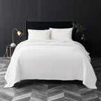 Bedsure GentleSoft Fleece Blankets King Size White - Image 4