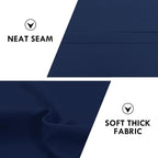 DWCN Navy Blue Blackout Curtains - Image 4