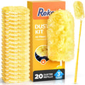 REKOPI Heavy Duty Duster Refills for Swiffer Duster, 20 Count