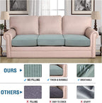 H.VERSAILTEX Super Stretch Couch Cushion Covers Sofa Cushion Slipcovers - Image 5