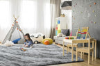 TWINNIS Super Soft Shaggy Rugs Fluffy Carpets, 4x5.9 Feet, Indoor Modern Plush - Image 4