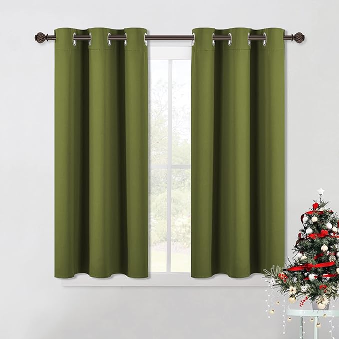 NICETOWN Bedroom Curtain Panels Blackout Draperies, Thermal Insulated Solid by NICETOWN