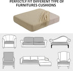 Water Repellent Sofa Cushion Covers, Stretch Sofa Seat Covers, Furniture - Image 7