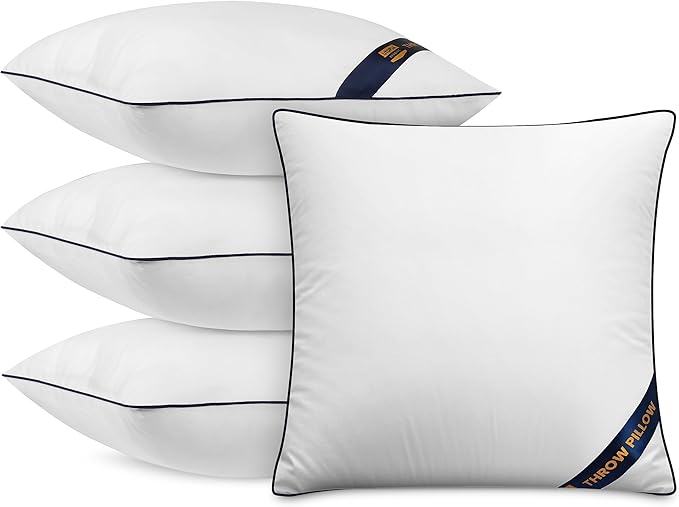 Utopia Bedding Throw Pillow Inserts, 20 x 20 Inches Decorative Indoor Pillows by UTOPIABEDDING
