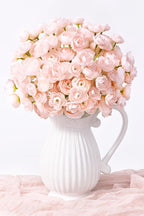 Fake Flowers Faux Flower Artificial Ranunculus Flowers Pink Peonies