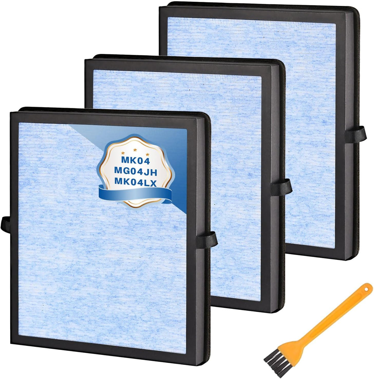 3 Pack MK04 Air Filter Replacement for Aroeve MG04JH Air Purifier