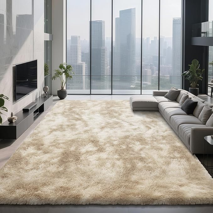 Shag Area Rugs for Bedroom Living Room, 5X8 Ultra Soft Fluffy Area Rugs for Dorm - Image 8