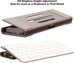 3-in-1 Foldable Aluminum Laptop Stand with Storage Box, 10-16 Inch