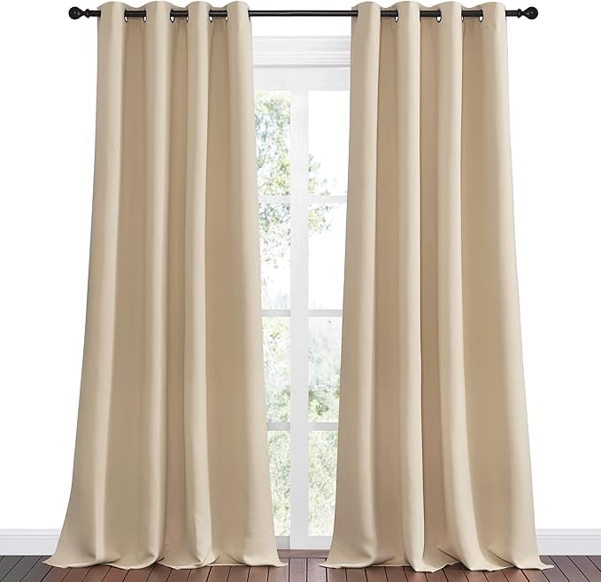 NICETOWN Bedroom Room Darkening Curtains - Image 2