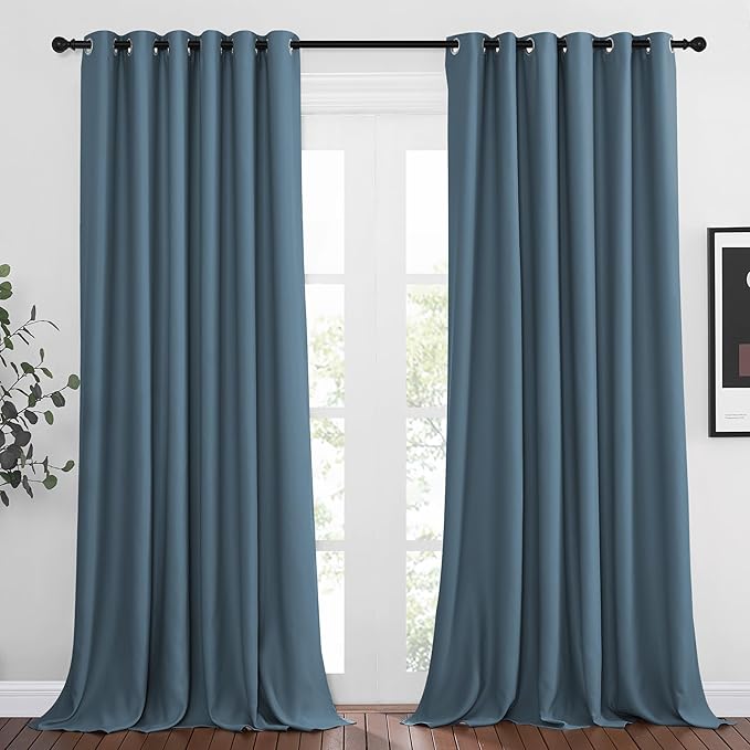 NICETOWN Patio Blackout Curtain Panels by NICETOWN