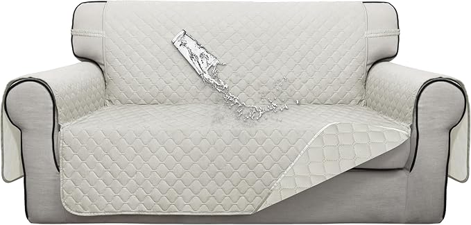 ISSUNTEX Double Protection 100% Waterproof Loveseat Sofa Covers by ISSUNTEX