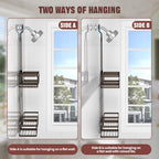 Adjustable Shower Caddy Hanging for Handheld Showerheads, Bronze