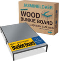 Bunkie Board Queen Size,Reinforced Wood Bed Boards for Under Mattress