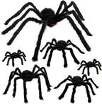Colovis 6 Pcs Large Scary Halloween Spider Decorations for Outdoor, Yard