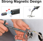 Ratchet Screwdriver Set, 42 in 1 Magnetic Screwdriver Set with T Handle, DIY Multi Bit Magnetic Drive Set, Versatile Repair Tool for Home Appliances Bicycle Motorcycle, Grey