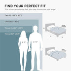 Bedsure Fleece Throw Blanket for Couch Light Blue - Image 9