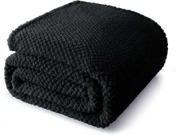 Whale Flotilla King Size Fuzzy Fleece Blanket by WHALEFLOTILLA