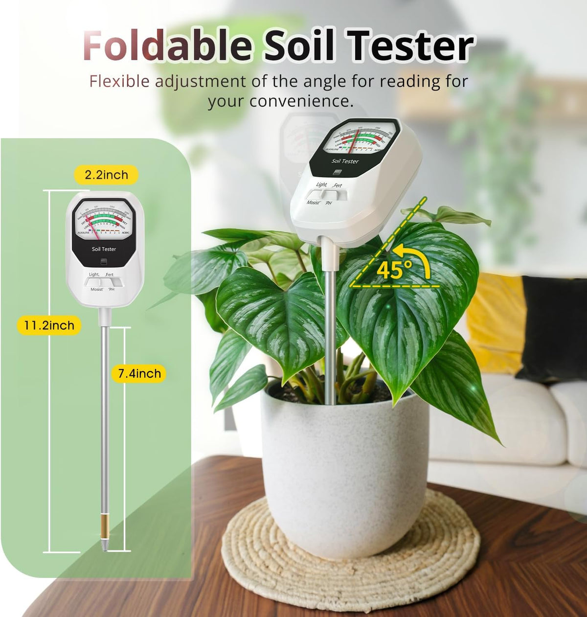 4-in-1 Soil Moisture Meter