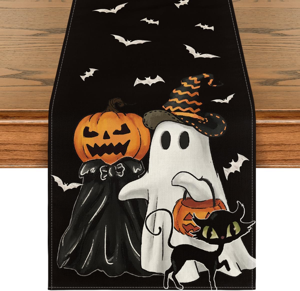 Artoid Mode 210 GSM Halloween Table Runner Home Party Decor 13x120 Inch