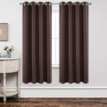 Joydeco Blackout Curtains 72 Inch Length 2 Panels Set, Thermal Insulated Long by JOYDECO