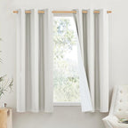 NICETOWN Linen Blackout Curtains by NICETOWN