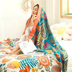 Throw Blanket Queen Size Fall Blanket - Image 6