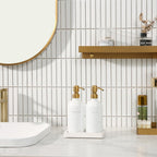 Prus Waso Gold Soap Dispenser Bathroom Set