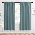 NICETOWN Greyish Blue Blackout Curtains Panels by NICETOWN