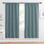 NICETOWN Greyish Blue Blackout Curtains Panels by NICETOWN