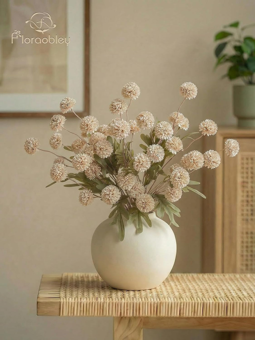 9 Pcs Fake Flowers Mini Artificial Chrysanthemum Mums Stems
