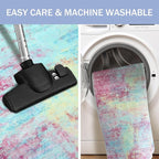 IOHOUZE Abstract Area Rugs 5x7 Ft Washable Rugs - Image 3