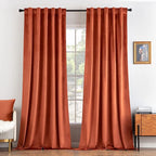 MIULEE Velvet Curtains 108 inches Long 2 Panels by MIULEE
