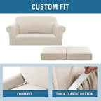 H.VERSAILTEX 3 Piece Stretch Sofa Covers - Image 6
