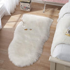 Small Faux Fur Rug 2x4 ft Ultra Soft Sheepskin Rugs Chair Sofa Cover Seat Pad - Image 2