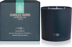 Charles Farris Luxury Scented Candle – 3 Wick, Hand-Poured, Long Lasting, Clean Burning, 640g / 22.5oz, Up to 80 Hour Burn, Made in England – Orange Blossom, Jasmine, Green Mulberry – Elizabeth