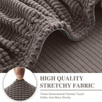 Couch Cushion Cover Chaise Lounge Cover Washable Separate Seat Chaise Couch - Image 4