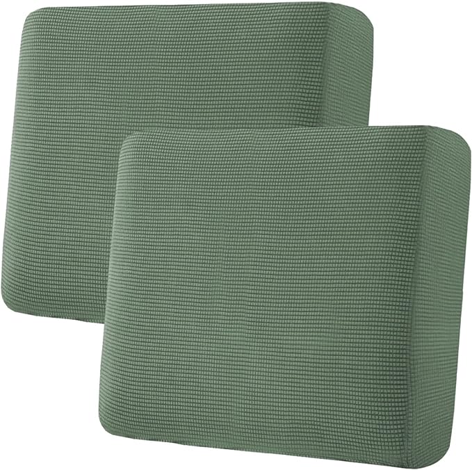 H.VERSAILTEX Super Stretch Individual Seat Cushion Covers Sofa Covers Couch by HVERSAILTEX