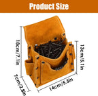 Professional Nail Tool Waist Bag Leather Tool Pouch