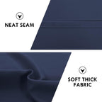 DWCN Navy Room Darkening Blackout Curtains - Image 6