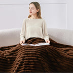 BEDELITE Twin Blanket for Couch & Bed, 300GSM Soft & Warm Fleece Blanket - Image 3