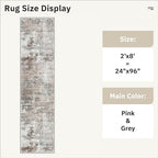 Runner Rug 2x8 Washable Non-Slip Hallway Runner Rugs - Image 5