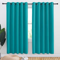 NICETOWN Peacock Teal Blackout Draperies Curtains by NICETOWN