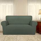 PureFit Super Stretch Sofa Slipcover – Spandex Non Slip Soft Couch Sofa Cover - Image 2