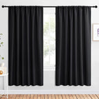 NICETOWN Black Blackout Curtain Blinds by NICETOWN