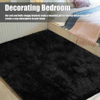 Shag Area Rug for Bedroom 3x5, Soft Fuzzy Rug Non-Shedding Indoor Plush Carpet - Image 8