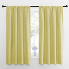 NICETOWN Paler Yellow Blackout Curtains 63 inches Long by NICETOWN